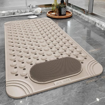 Luxury Anti-Slip Bath Mat with Suction Cups
