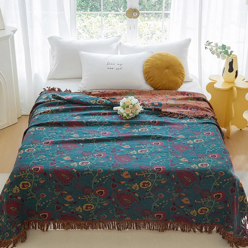 Four Seasons Cotton Blanket | 100% Cotton Blanket