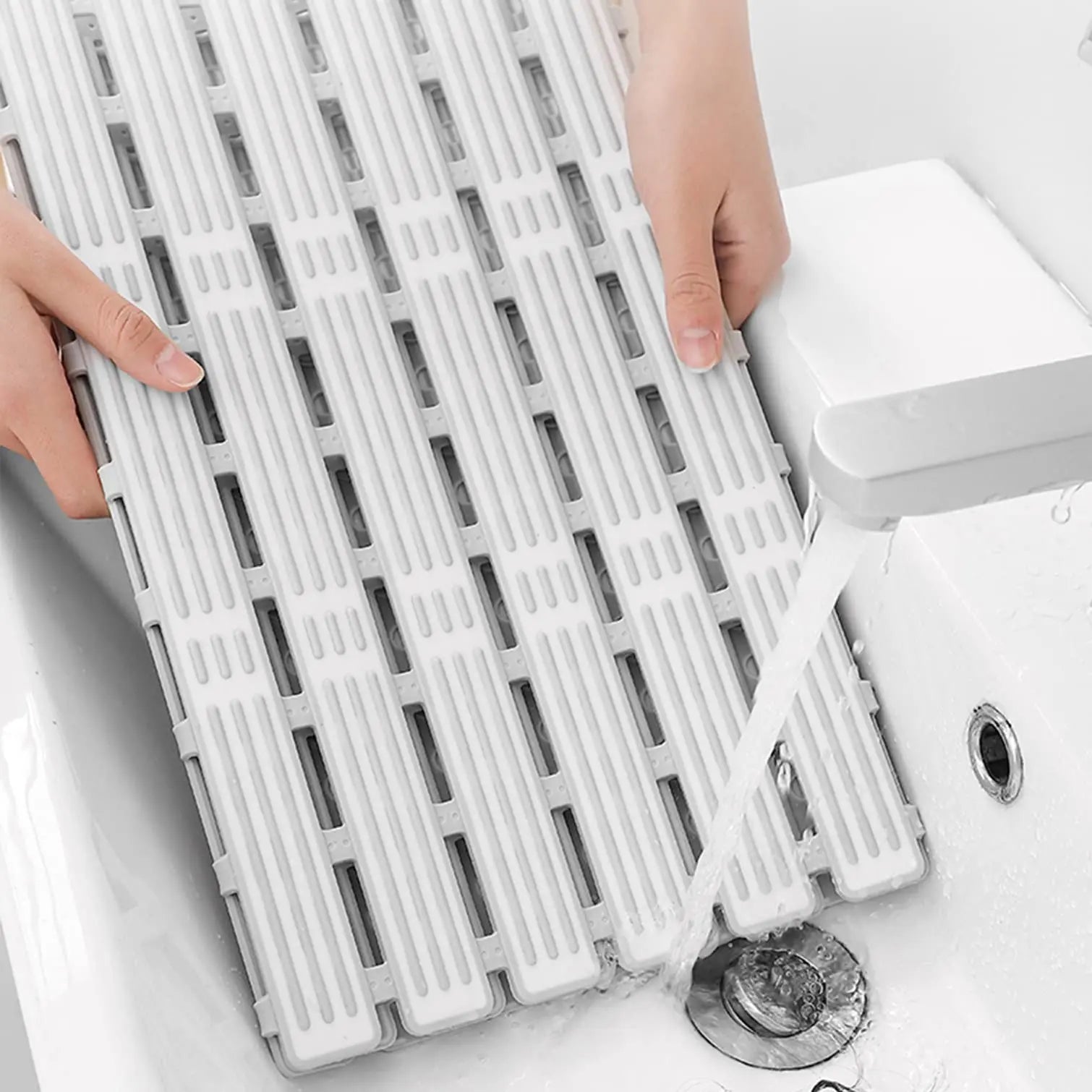 Bathroom Long Foldable Anti-Slip Mat