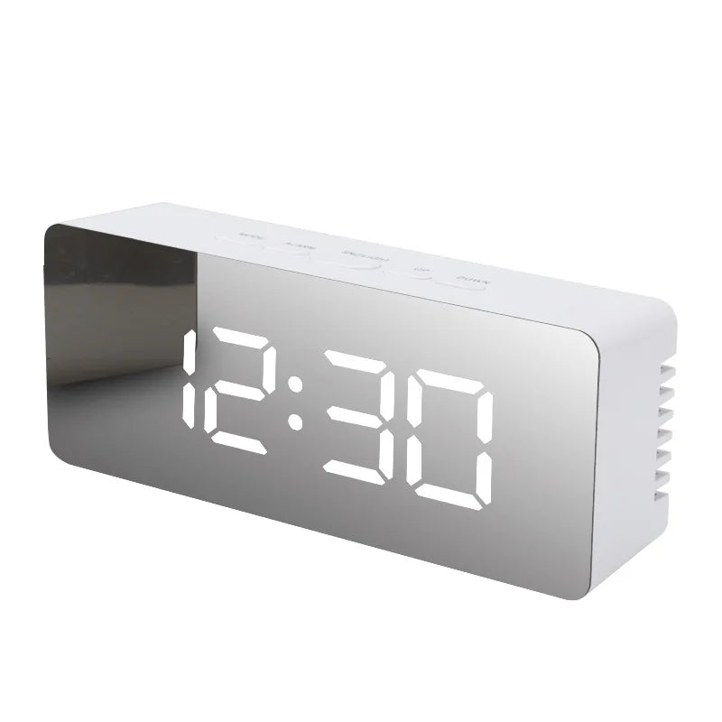 Digital Alarm Clock LED Electronic Desktop Clock 
