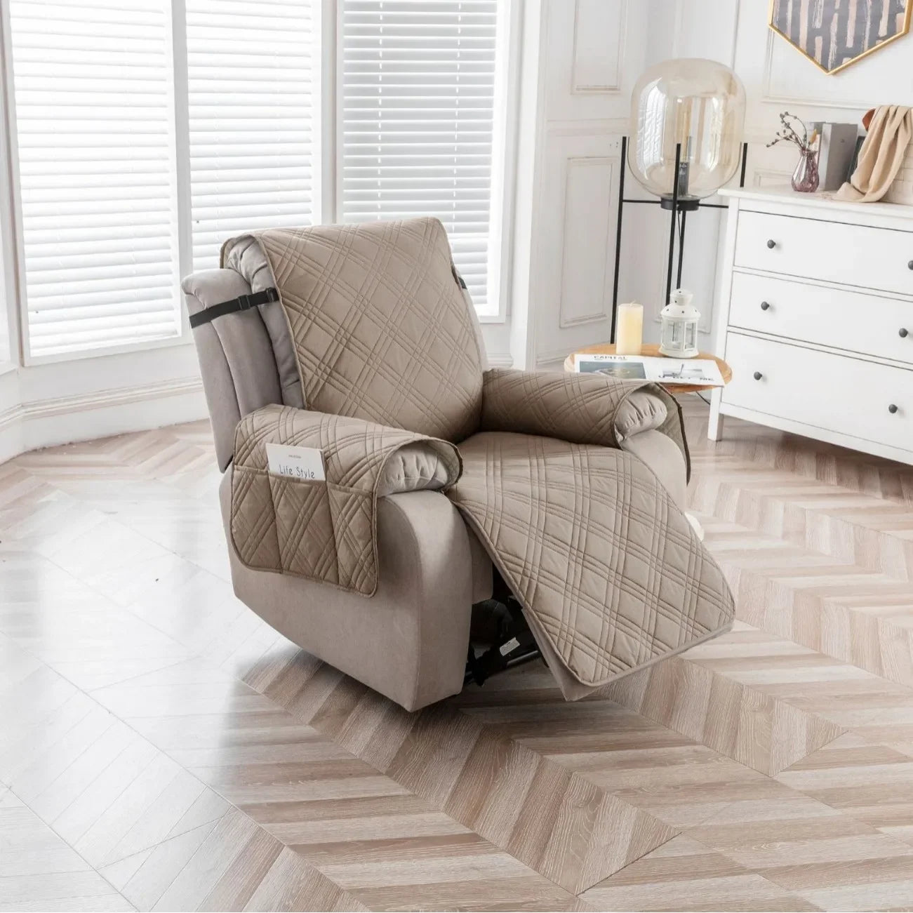 Waterproof TPU Coated 1 Person Recliner Sofa Pad