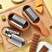 Wood Grip Cheese Grater