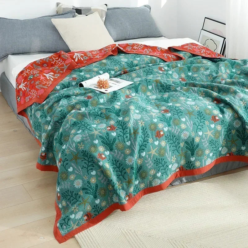 Four Seasons Cotton Blanket | 100% Cotton Blanket