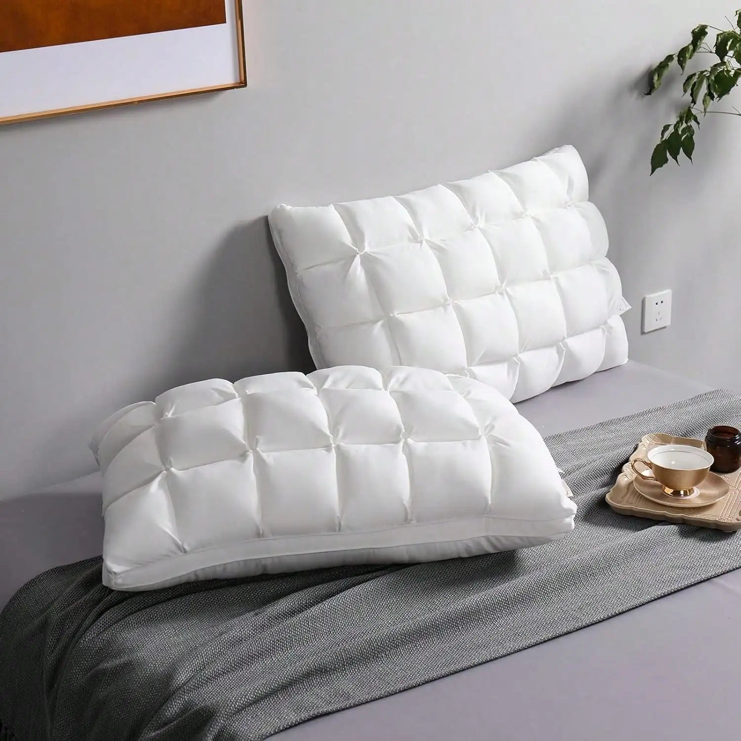 Fluffy Down Replacement Pillow
