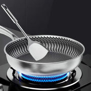 Whole Body Tri-Ply Stainless Steel Frying Pan