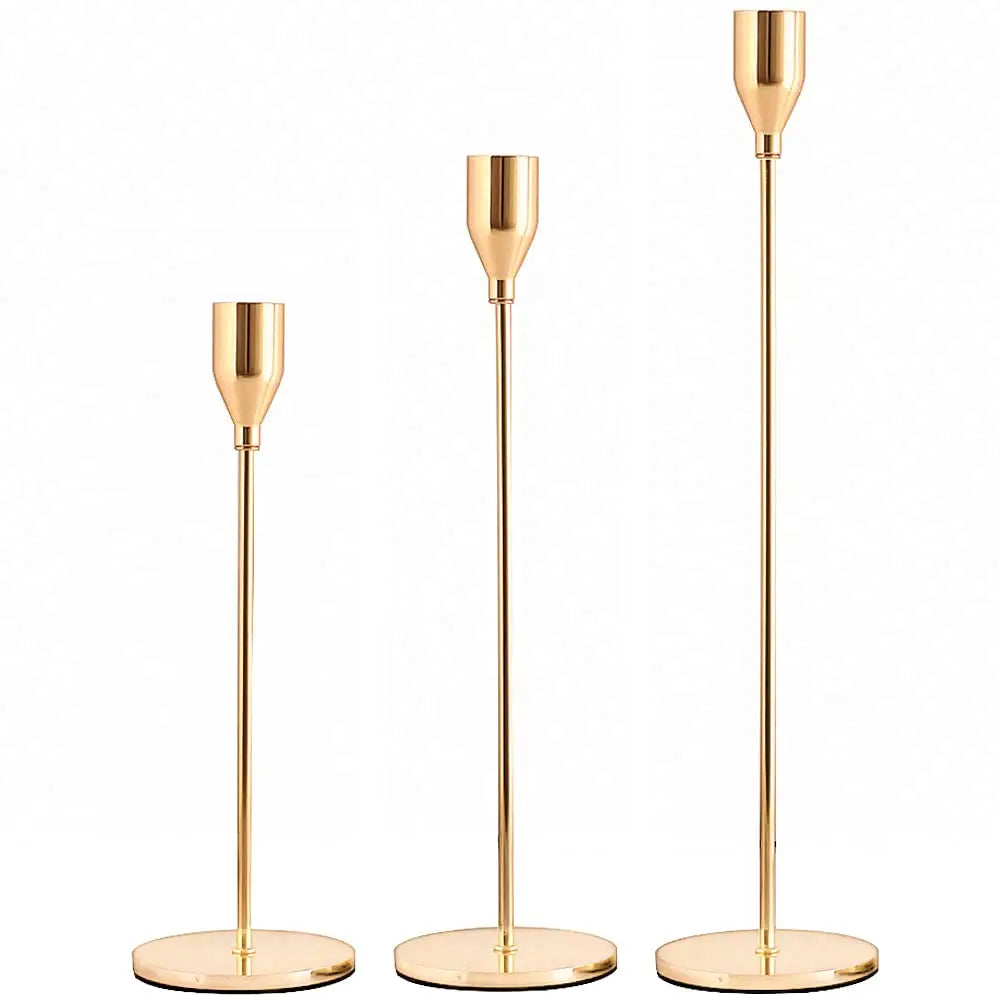 European-style Metal Candle Holders