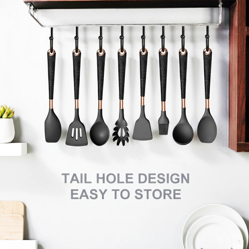 Silicone Cooking Utensils Set
