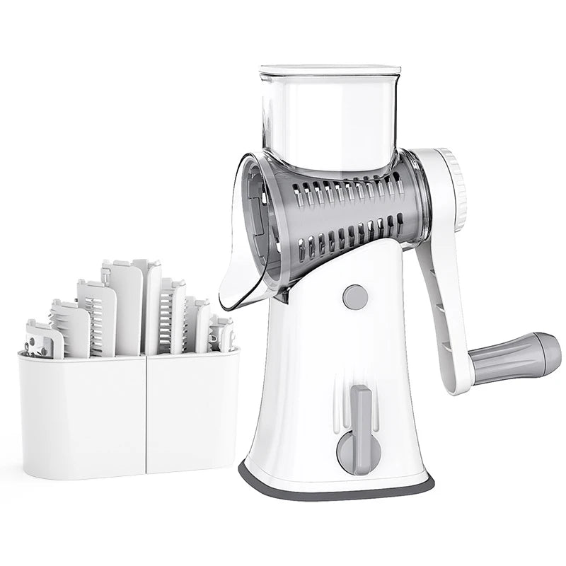 5 in 1 Rotary Cheese Grater Shredder