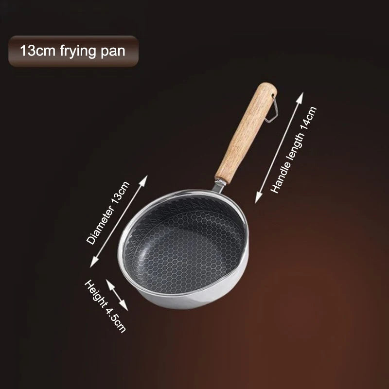 Outdoor Camping Stainless Steel Portable Pan