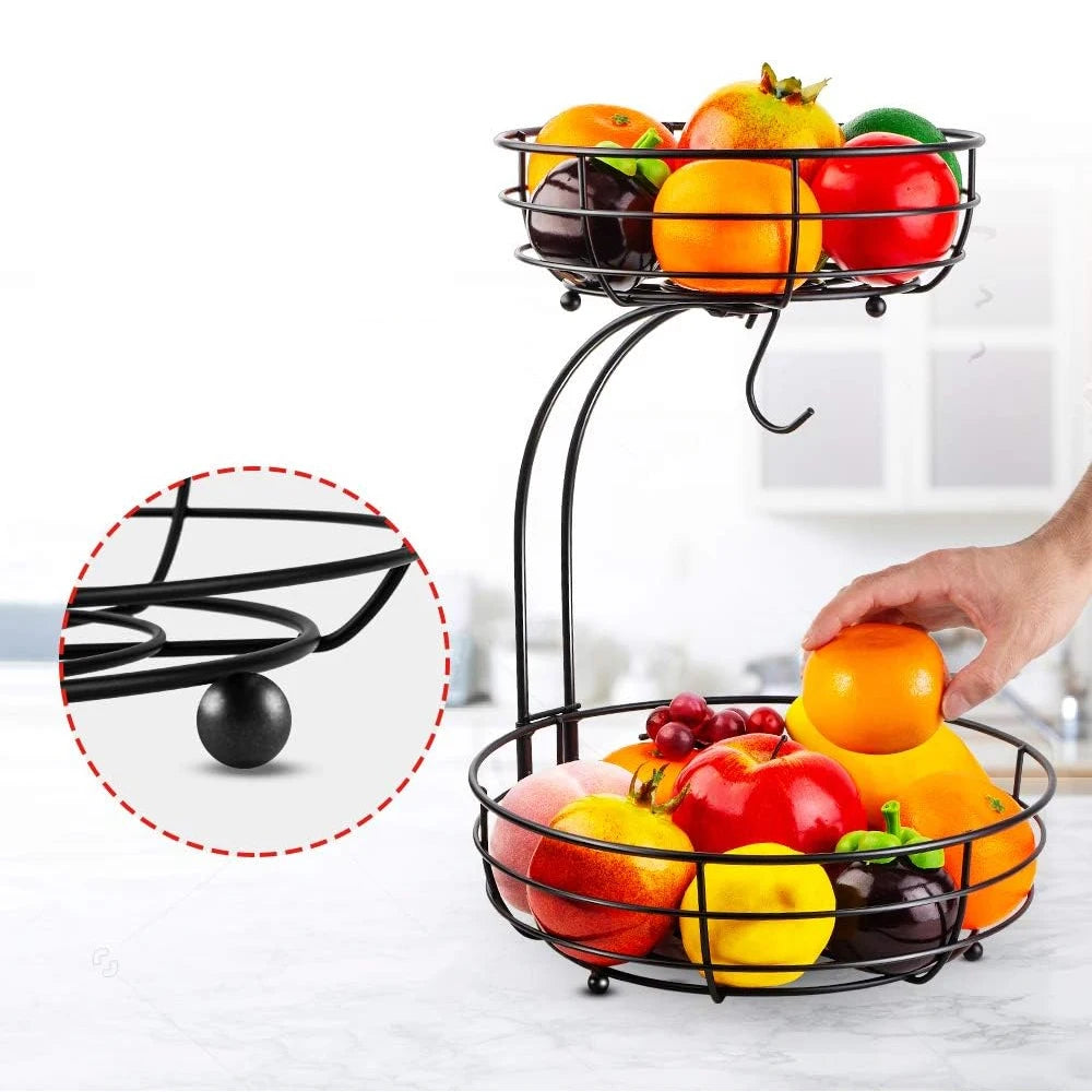 Kitchen Metal Wire Fruits Stand Storage