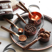 Rose Gold Plated Stainless Steel Measuring Cups