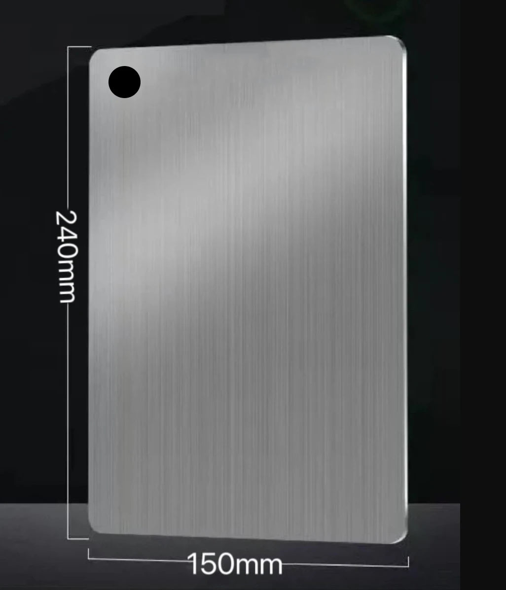 5 Size 304 Stainless Steel Thickened Cutting Board
