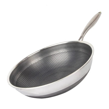 316 Stainless Steel Wok Pan