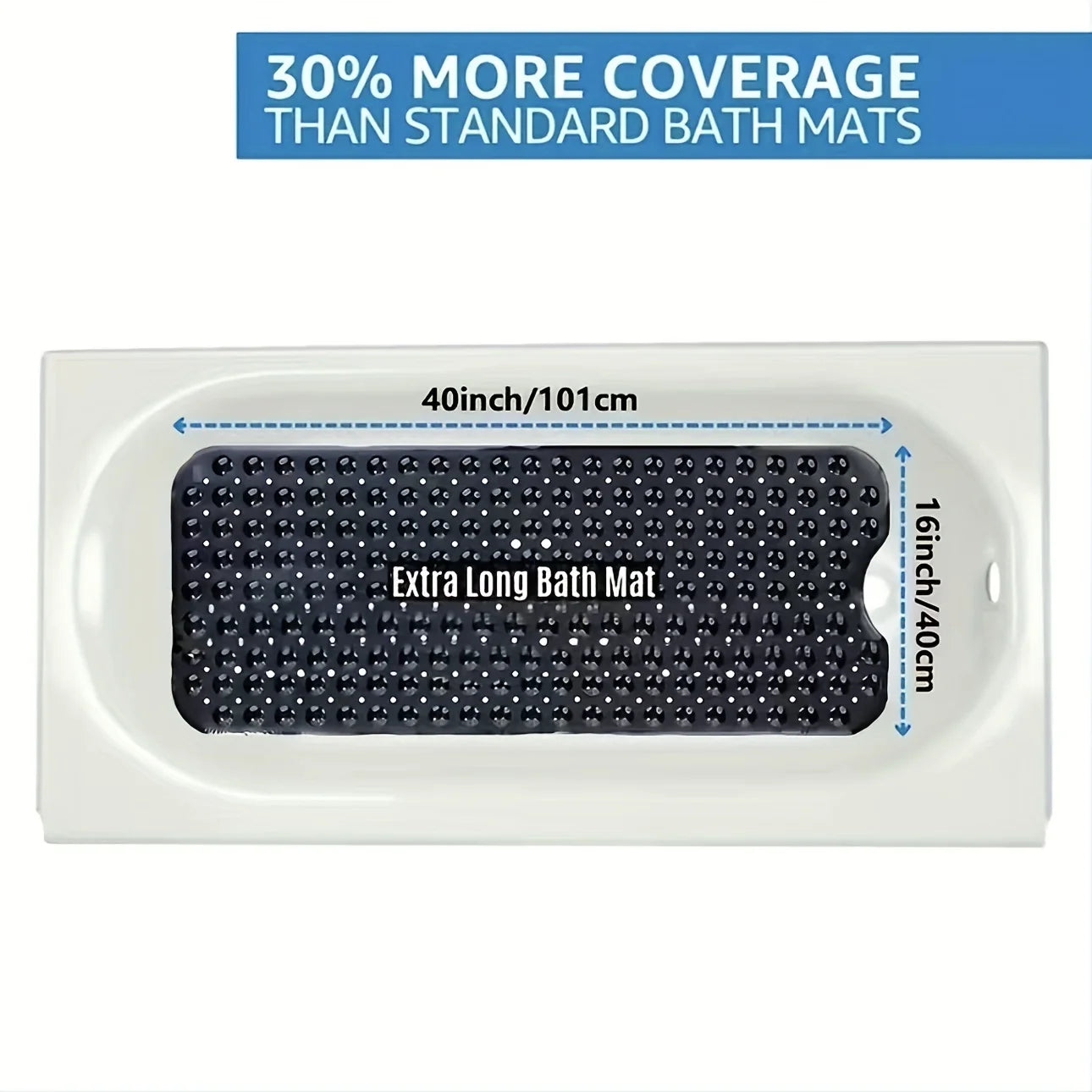 non-slip shower mat