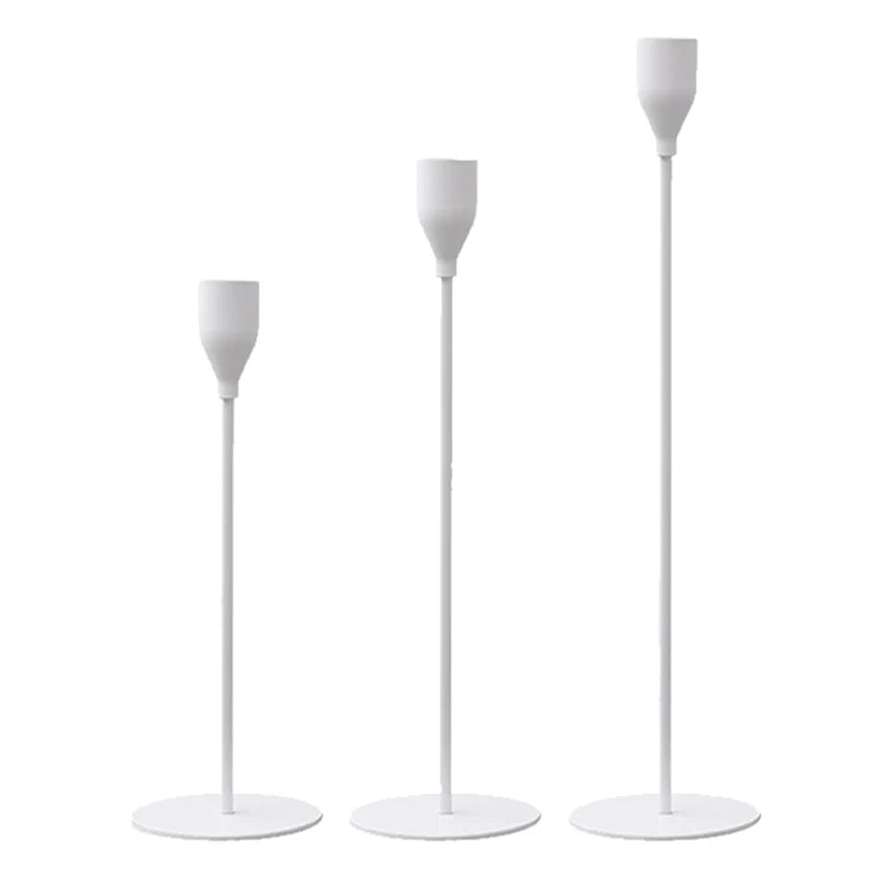 European-style Metal Candle Holders