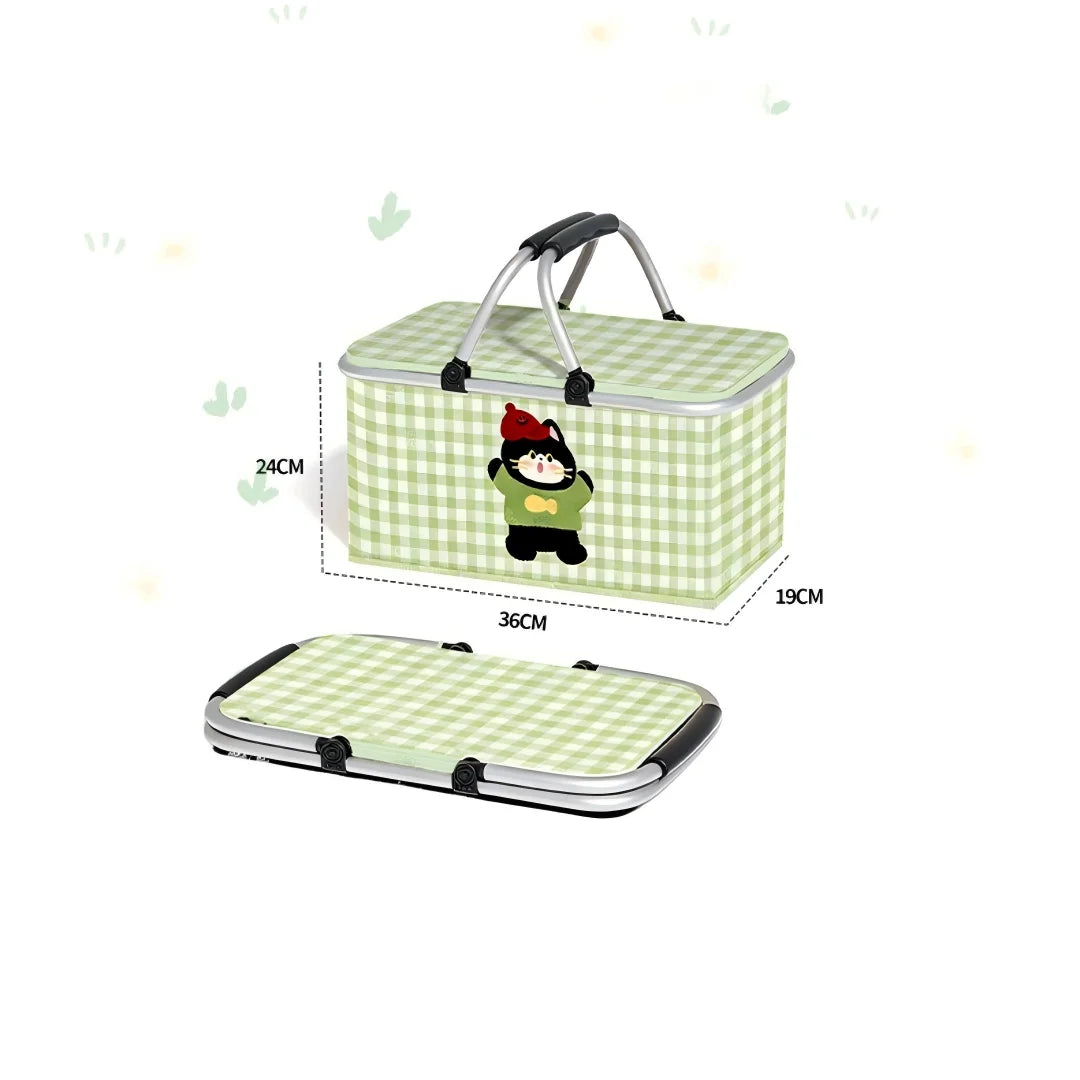Foldable Picnic Basket
