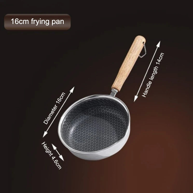 Outdoor Camping Stainless Steel Portable Pan