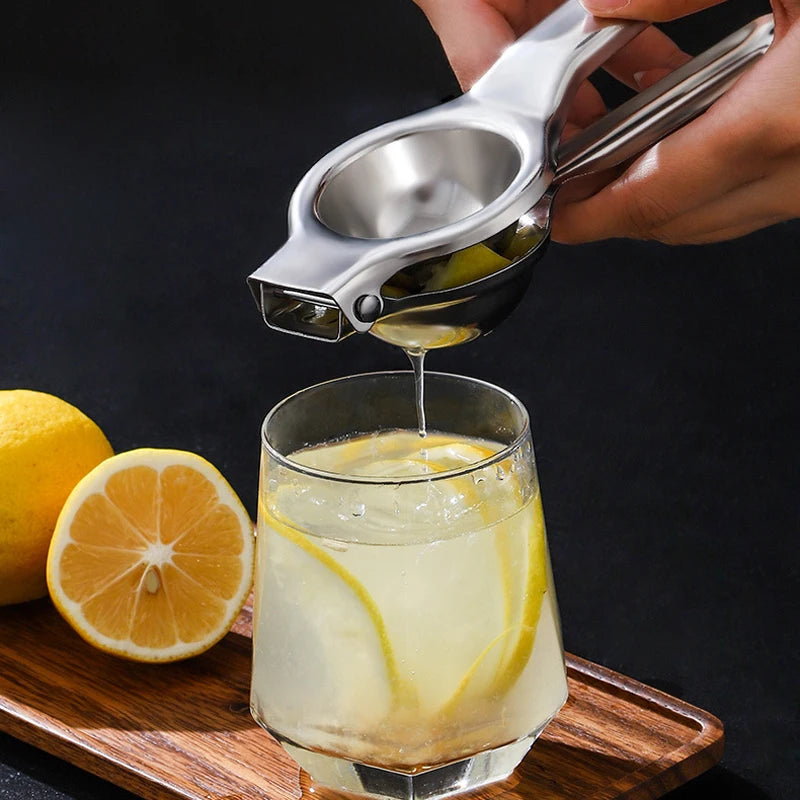 Stainless Steel Lemon Squeezer Manual Lemon Clip Processor