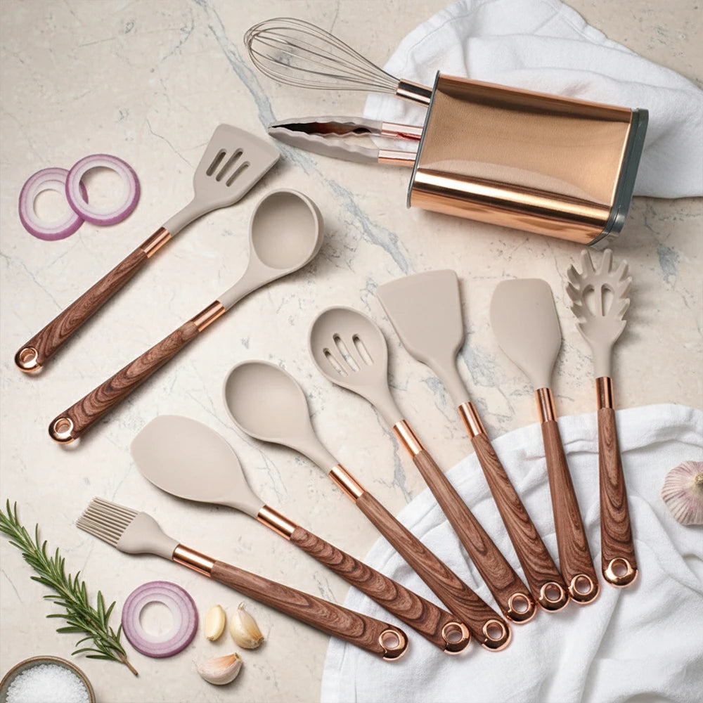 Silicone Cooking Utensils Set