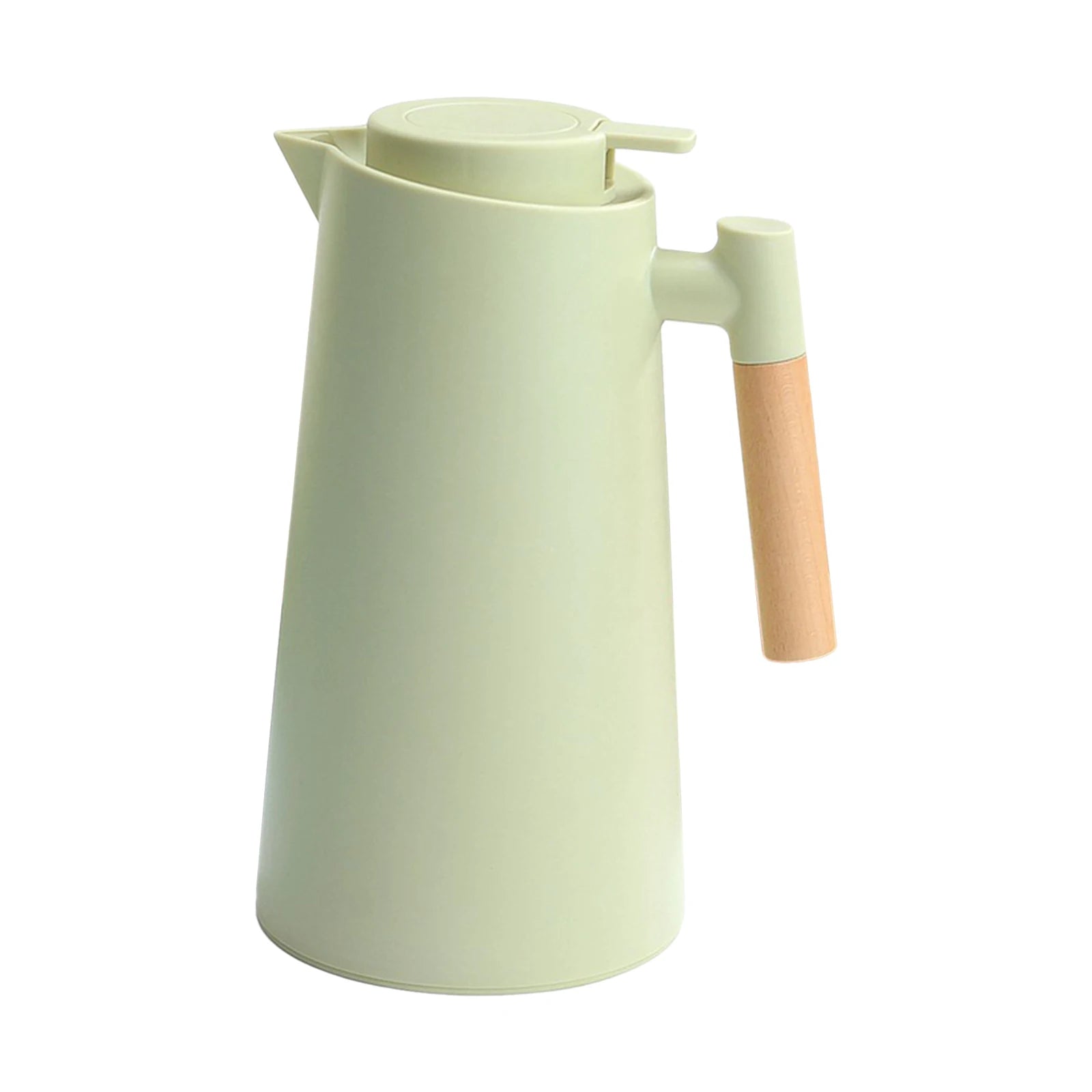 Thermal Pot With Wood Handle Water Kettle
